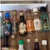 Image 4 : 20+ Vintage Plastic Liquor Mini Bottles - Majority have some contents