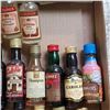 Image 4 : 20+ Vintage Plastic Liquor Mini Bottles - Majority have some contents
