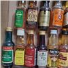 Image 5 : 20+ Vintage Plastic Liquor Mini Bottles - Majority have some contents