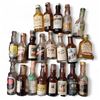 Image 1 : 20+ Rare Vintage Glass Mini Liquor Bottles -Empty