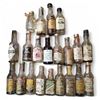 Image 1 : 20+ Rare Vintage Glass Mini Liquor Bottles -Empty
