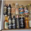 Image 2 : 20+ Vintage Glass Mini Liquor Bottles - Some evaporation