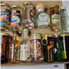 Image 3 : 20+ Vintage Glass Mini Liquor Bottles - Some evaporation