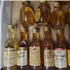 Image 2 : 20+ Vintage Glass Mini Liquor Bottles - Majority are sealed - some evaporation