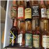 Image 2 : 20+ Vintage Glass Mini Liquor Bottles - Majority are sealed - some evaporation