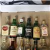 Image 4 : 20+ Vintage Glass Mini Liquor Bottles - Empty