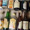 Image 3 : 20+ Vintage Glass Mini Liquor Bottles - Majority are empty