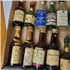 Image 2 : 20+ Vintage Glass Mini Liquor Bottles - Majority are empty