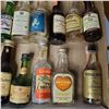 Image 3 : 20+ Vintage Glass Mini Liquor Bottles - Majority are empty