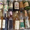 Image 3 : 20+ Vintage Glass Mini Liquor Bottles - Majority are sealed - some evaporation