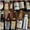 Image 3 : 20+ Vintage Glass Mini Liquor Bottles - Majority are sealed - some evaporation