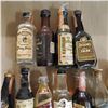 Image 4 : 20+ Vintage Glass Mini Liquor Bottles - Majority are sealed - some evaporation