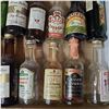 Image 4 : 20+ Vintage Glass Mini Liquor Bottles - Empty