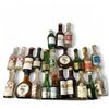Image 1 : 20+ Vintage Glass Mini Liquor Bottles - Empty