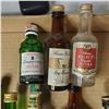 Image 5 : 20+ Vintage Glass Mini Liquor Bottles - Empty