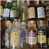 Image 3 : 20+ Vintage Glass Mini Liquor Bottles - Empty