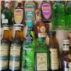 Image 3 : 20+ Vintage Glass Mini Liquor Bottles - Majority have some contents