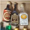 Image 5 : 20+ Vintage Glass Mini Liquor Bottles - Majority are sealed