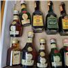 Image 2 : 20+ Vintage Glass Mini Liquor Bottles - Majority are sealed