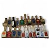 Image 1 : 20+ Vintage Glass Mini Liquor Bottles - Empty
