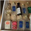 Image 3 : 20+ Vintage Glass Mini Liquor Bottles - Empty
