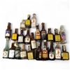 Image 1 : 20+ Vintage Glass Mini Liquor Bottles - Empty