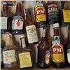 Image 3 : 20+ Vintage Glass Mini Liquor Bottles - Empty