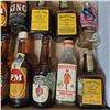 Image 4 : 20+ Vintage Glass Mini Liquor Bottles - Empty