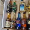 Image 2 : 20+ Vintage Glass Mini Liquor Bottles - Majority have some contents