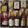 Image 3 : 20+ Vintage Glass Mini Liquor Bottles - Majority are sealed
