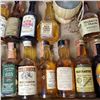 Image 3 : 20+ Vintage Glass Mini Liquor Bottles - Majority are sealed - some evaporation