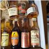 Image 4 : 20+ Vintage Glass Mini Liquor Bottles - Majority are sealed - some evaporation