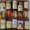 Image 4 : 20+ Vintage Glass Mini Liquor Bottles - Majority are sealed - some evaporation