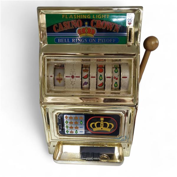 1970s Japan WACO Casino Crown Jackpot Slot Machine