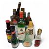 Image 1 : 18 Pcs Vintage Empty Bottles - Mixed Liquor & Beverage Brands