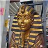 Image 3 : Lifesize King Tutankhamun Sarcophagus Storage Cabinet, Approx. H75" x W19" x D20"