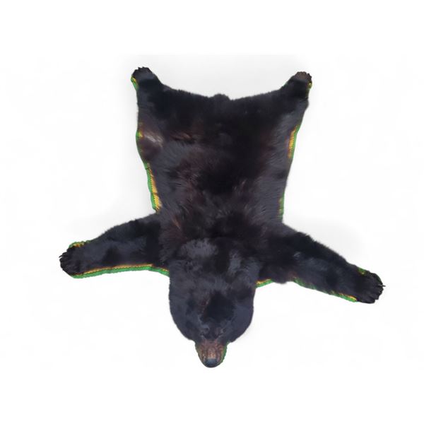 Vintage Taxidermy Black Bear Pelt