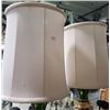 Image 3 : Pair of Vintage Austria Moser Style Glass Lamps, Approx. H38.5" x Base Dia. 8" Each