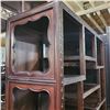 Image 4 : Chinese Qing-style Hardwood Scholar's Display Cabinet, 73.5" Tall