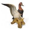 Image 1 : 1981 Ski Country "Canvasback Duck" 50ml  Porcelain Bourbon Whiskey Decanter - Ltd. Edition - Empty