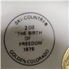 Image 3 : 1981 Ski-Country Limited Edition "Bold Eagle Mini" & 1976 "The Birth of Freedom" Golden Colorado Min