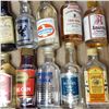 Image 3 : 21 Vintage Glass Mini Liquor Bottles - Majority are sealed - some evaporation