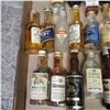 Image 2 : 20 Vintage Glass Mini Liquor Bottles - Majority are sealed - some evaporation