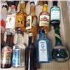 Image 3 : 21 Vintage Glass Mini Liquor Bottles - Majority are sealed - some evaporation