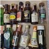 Image 4 : 21 Vintage Glass Mini Liquor Bottles - Empty