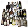 Image 1 : 22 Vintage Glass Mini Liquor Bottles - Empty