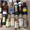 Image 3 : 22 Vintage Glass Mini Liquor Bottles - Empty