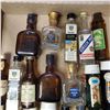 Image 4 : 22 Vintage Glass Mini Liquor Bottles - Empty