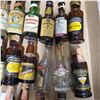 Image 4 : 21 Vintage Glass Mini Liquor Bottles - Majority are empty