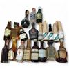 Image 1 : 20 Vintage Glass Mini Liquor Bottles - Majority are sealed - some evaporation